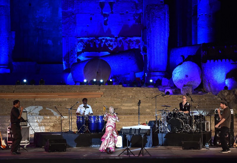 Angelique Kidjo at Baalbeck Festival